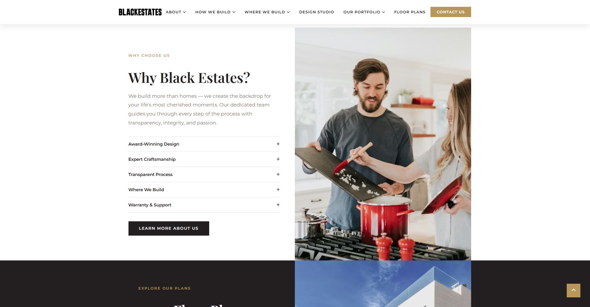 Black Estates Interface